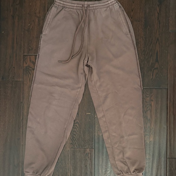 aerie Pants - Aerie Unisex Jogger Sweatpants - Brown